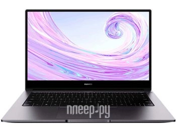 Ноутбук Huawei MateBook B3-410 53012KFU (Intel Core i5-10210U 1.6GHz/8192Mb/512Gb SSD/Intel UHD Graphics/Wi-Fi/Cam/14/1920x1080/Windows 10 64-bit)