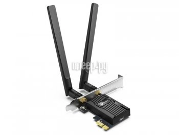 Адаптер беспроводной связи Wi-Fi + Bluetooth TP-Link Archer TX55E AX3000 PCI Express (ант.внеш.съем) 2ант.