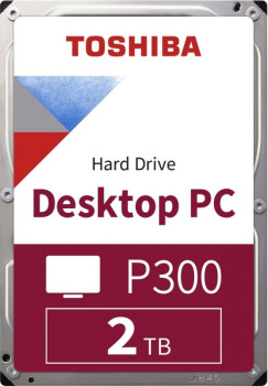 Жесткий диск Toshiba SATA-III 2 Тб HDWD320UZSVA Desktop P300 4KN (7200rpm) 256Mb 3.5"