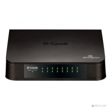 Коммутатор D-Link <DES-1016A-E2A> 16-port (16UTP 100Mbps)