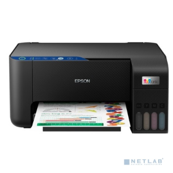 МФУ Epson EcoTank L3251 (A4, принтер/сканер/копир, 5760x1440dpi, 33чб/15цв. ppm, СНПЧ, WiFi, USB) (C11CJ67419/C11CJ67302/C11CJ67518)