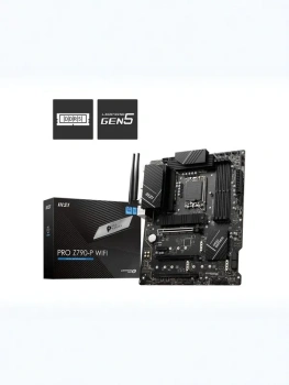 Материнская плата MSI PRO Z790-P WIFI, Z790, LGA1700, 4DDR5, 3PCI -Ex16, 1PCI - Ex1, 4M.2