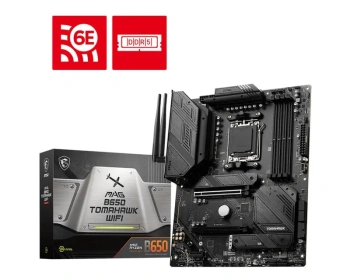 Материнская плата MSI MAG B650 TOMAHAWK WIFI (RTL) AM5 <B650> 2xPCI-E HDMI+DP 2.5GbLAN+WiFi+BT SATA ATX 4DDR5