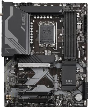 Материнская плата Gigabyte Z790 UD AX Soc-1700 INTEL Z790 4xDDR5 ATX AC`97 8ch(7.1) 2.5Gg RAID+HDMI+DP
