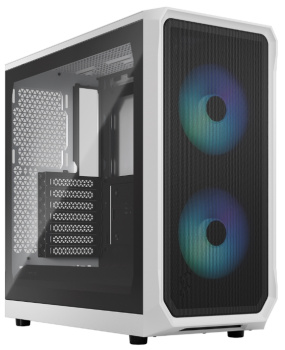 Корпус Fractal Design Focus 2 RGB White TG Clear Tint / FD-C-FOC2A-04