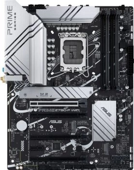 Материнская плата ASUS PRIME Z790-P WIFI, LGA1700, Z790, 4*DDR5, DP+HDMI, SATA3 + RAID, Audio, Gb LAN, USB 3.2, USB 2.0, COM*1 header (w/o cable), ATX