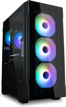 Корпус MidiTower Zalman I3 NEO TG Black (ATX, front mesh, TG window, USB2.0 x1, USB3.0x2, 4x120mm RGB fan, без БП) (I3 NEO TG Black)
