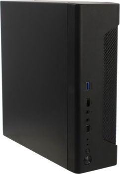 Корпус Desktop ExeGate <FL-102> Black Mini-ITX 300W (24+4пин) <EX294019RUS>