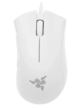 Мышь Razer DeathAdder Essential White Ed Mouse (RTL) USB 5btn+Roll <RZ01-03850200-R3C1>