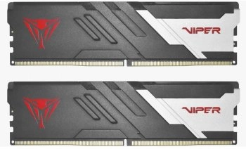 Оперативная память DDR5 2x32Gb 5200MHz Patriot PVV564G520C40K Viper Venom RTL Gaming PC5-41600 CL40 DIMM 288-pin 1.35В с радиатором Ret