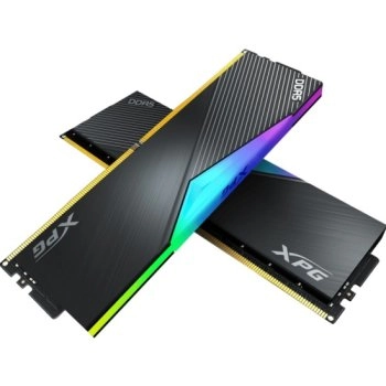 Оперативная память ADATA XPG Lancer RGB <AX5U6400C3216G-DCLARBK> DDR5 DIMM 32Gb KIT 2*16Gb <PC5-51200> CL32