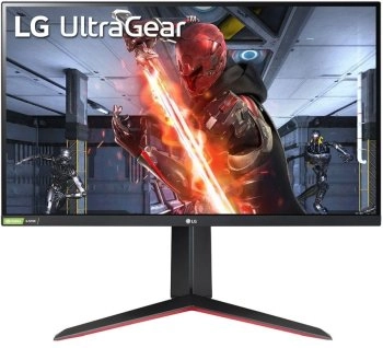 Монитор 27" LG UltraGear 27GN65R-B IPS 1920x1080 144Hz16:9 HDMI DP HAS Piv 1000:1 300cd 178гр/178гр G-Sync FreeSync Premium 7.2кг