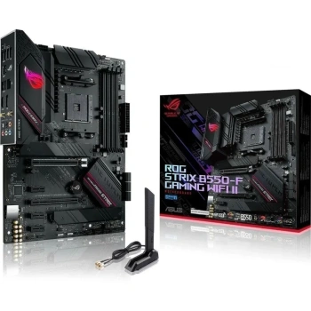 Материнская плата ASUS ROG STRIX B550-F GAMING WIFI II Soc-AM4 AMD B550 4xDDR4 ATX AC`97 8ch(7.1) 2.5Gg RAID+HDMI+DP