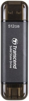 Внешний твердотельный накопитель (SSD) 512 Gb USB3.1/USB-C Transcend ESD310C <TS512GESD310C>