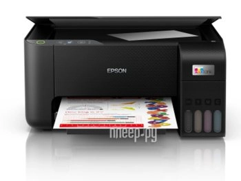 МФУ Epson EcoTank L3200 (A4, струйное , 33стр/мин, 5760x1440dpi, 4 краски, USB2.0)