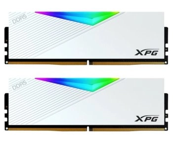 Оперативная память Adata 32GB DDR5-6000 (2*16Gb) ARGB DIMM AX5U6000C3016G-DCLARWH