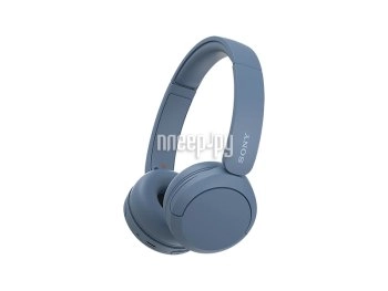 Наушники накладные Sony WH-CH520 синий беспроводные bluetooth оголовье (WH-CH520/L)