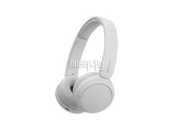 Наушники накладные Sony WH-CH520 белый беспроводные bluetooth оголовье (WH-CH520/W)