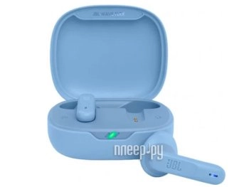 Наушники с микрофоном JBL Wave Flex TWS Blue JBLWFLEXBLU