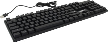 Клавиатура Defender Quest GK-596 <USB> 104КЛ, подсветка клавиш <45596>