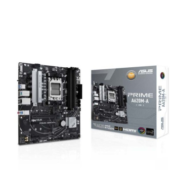 Материнская плата ASUS PRIME A620M-A-CSM (RTL) AM5 <AMD A620> PCI-E Dsub+HDMI+DP GbLAN SATA MicroATX 4DDR5