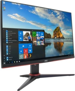Монитор 23.8" AOC 24G2SAE/BK <Black&Red> (VA, 165Hz, LCD, 1920x1080, D-sub, HDMI, DP)