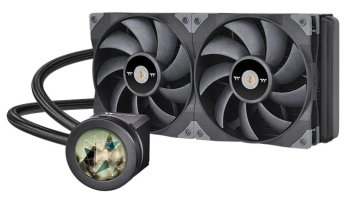 Система водяного охлаждения Thermaltake CL-W374-PL14BL-A TOUGHLIQUID Ultra 280 CPU AIO Liquid Cooler/All-In-One Liquid Cooling System/Water Block 2
