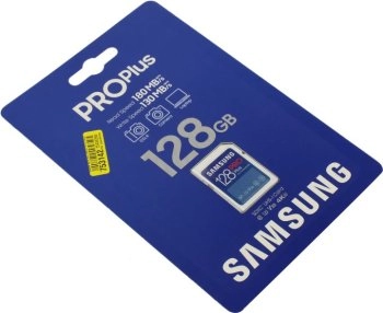Карта памяти Samsung PRO Plus <MB-SD128S/EU/APC> SDXC Memory Card 128Gb Class10 UHS-I U3 V30