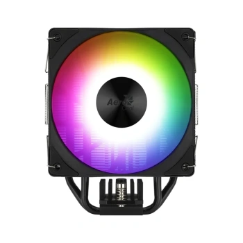 Вентилятор Aerocool Rime 4 Dual ARGB Soc-AM5/AM4/1151/1200/2066/1700 черный 4-pin 17-34dB Al 250W Ret (RIME 4 DUAL)