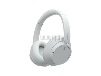 Наушники с микрофоном накладные Sony наушники 1.2м белый беспроводные bluetooth оголовье (WH-CH720N)