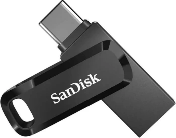Накопитель USB SanDisk 64GB Ultra Dual Drive Go, USB 3.1 - USB Type-C Black[SDDDC3-064G-G46]