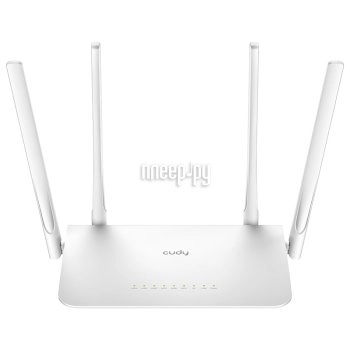 Маршрутизатор CUDY <WR1300> AC1200 Dual Band Wi-Fi Router (4UTP 1000Mbps, 1WAN, 802.11a/b/g/n/ac)