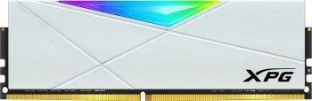Оперативная память 16GB ADATA DDR4 3200 DIMM XPG SPECTRIX D50 RGB White Gaming Memory AX4U320016G16A-SW50 Non-ECC, CL16, 1.35V, Heat Shield, RTL