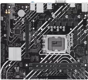 Материнская плата ASUS PRIME H610M-K Soc-1700 INTEL H610 2xDDR5 mATX AC`97 8ch(7.1) GbLAN+VGA+HDMI