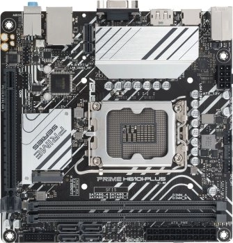 Материнская плата ASUS PRIME H610I-PLUS-CSM Soc-1700 INTEL H610 2xDDR5 mini-ITX AC`97 8ch(7.1) GbLAN+VGA+HDMI+DP
