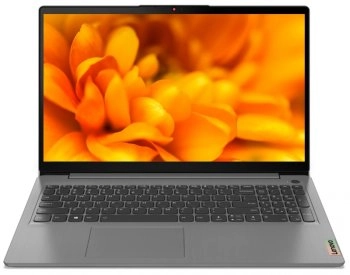 Ноутбук 15.6" Lenovo IdeaPad 3 15IAU7, Intel Core i3-1215U (1.2 ГГц), RAM 8 ГБ, SSD 256 ГБ, Intel UHD Graphics,DOS, (82RK00QNRK), Arctic Grey
