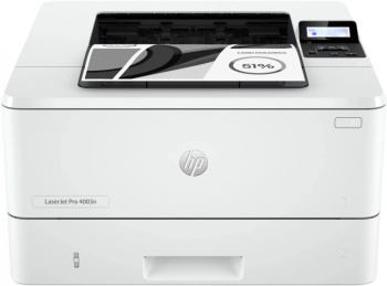 Принтер лазерный монохромный HP LaserJet Pro 4003N <2Z611A> (A4, 40 стр/мин, 256Mb, LCD, USB2.0, сетевой)