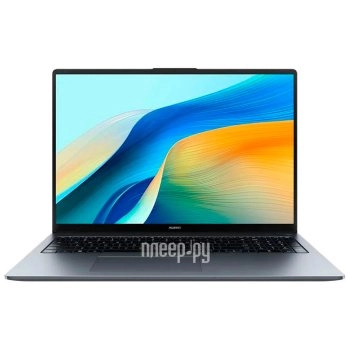 Ноутбук Huawei MateBook D 16 MCLF-X 53013YDK (Intel Core i5-12450H 3.3GHz/16384Mb/512Gb SSD/Intel UHD Graphics/Wi-Fi/Cam/16/1920x1200/No OS)