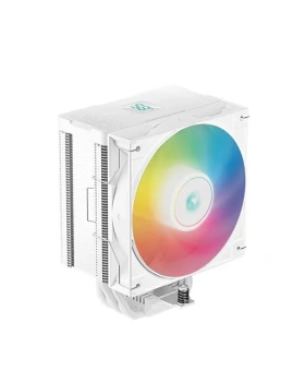 Вентилятор Deepcool <R-AG500-WHADMN-G-1> AG500 DIGITAL WH ARGB(115x/1200/1700/AM4/AM5,29.4дБ,300-1950об/мин,Al+тепл.трубки)