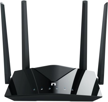 Маршрутизатор Netis NX10 AX1500 10/100/1000BASE-TX черный