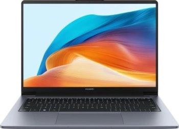 Ноутбук Huawei MateBook D 14 Core i5 12450H 16Gb SSD512Gb Intel UHD 14" IPS (1920x1080) Windows 11 grey space WiFi BT Cam (53013XFP)