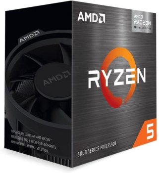 Процессор AMD Ryzen 5 5600GT BOX (100-100001488CBX) Base 3,60GHz, Turbo 4,60GHz, Vega 7, L3 16Mb, TDP 65W,AM4 с кулером