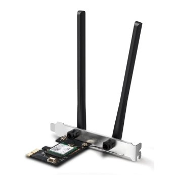Адаптер беспроводной связи Mercusys MA80XE PCI Express с поддержкой Wi-Fi AX3000 и Bluetooth 5.2