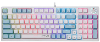 Клавиатура Defender Hawk GK-418 <USB> 97КЛ, подсветка клавиш <45421>