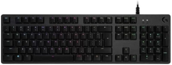 Клавиатура Logitech G512 Red Linear механическая черный USB Multimedia for gamer LED (920-009374)