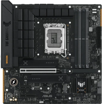 Материнская плата ASUS TUF GAMING B760M-PLUS II Soc-1700 INTEL B760 4xDDR5 mATX AC`97 8ch(7.1) 2.5Gg RAID+HDMI+DP