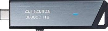 Накопитель USB A-Data 1TB Type-C UE800 AELI-UE800-1T-CSG USB3.2 серебристый