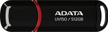 Накопитель USB A-Data 512GB AUV150 AUV150-512G-RBK USB3.0 черный