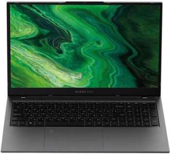 Ноутбук Digma Pro Fortis M Core i5 1235U 16Gb SSD512Gb Intel Iris Xe graphics 17.3" IPS FHD (1920x1080) Windows 11 Professional grey WiFi BT Cam 5500m