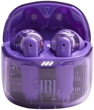 Наушники с микрофоном (вкладыши) JBL Tune Flex Ghost, фиолетовый